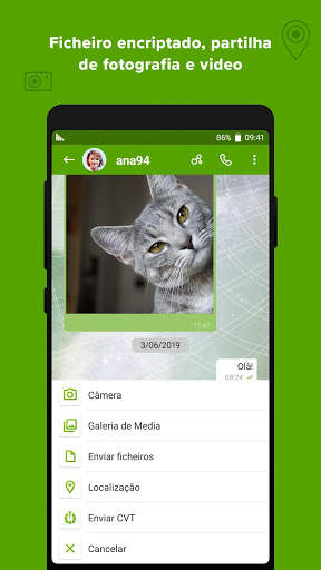 Crypviser Secure Messenger screenshot 3