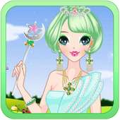 Fairy Princess Makeup Dressup Spa and makeup game logo
