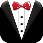 Man Suit Photo Montage logo