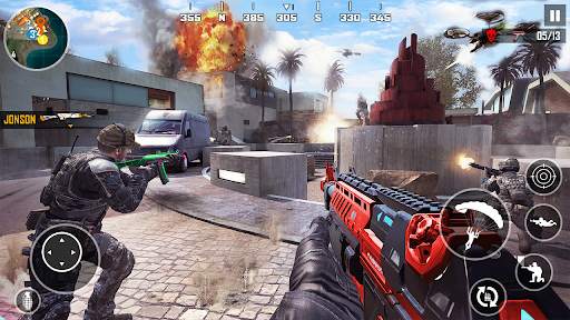 Squad Commando Secret Mission - FPS Shooting Games screenshot 2