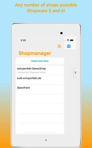 Mobile Shopmanager Shopware screenshot 11