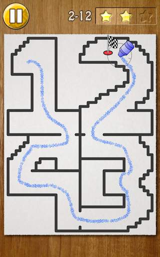 Kids Draw Maze Labyrinth screenshot 2