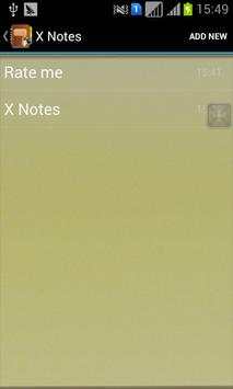 X Private Notes(secret diary) 5 تصوير الشاشة