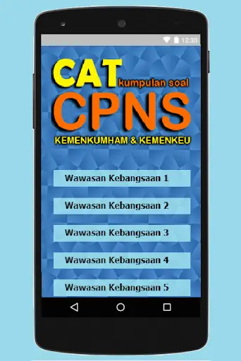 Soal CPNS 2020 - Kemenkumham Kemenkeu screenshot 2