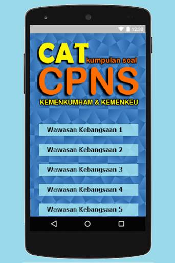 Soal CPNS 2020 - Kemenkumham Kemenkeu screenshot 2