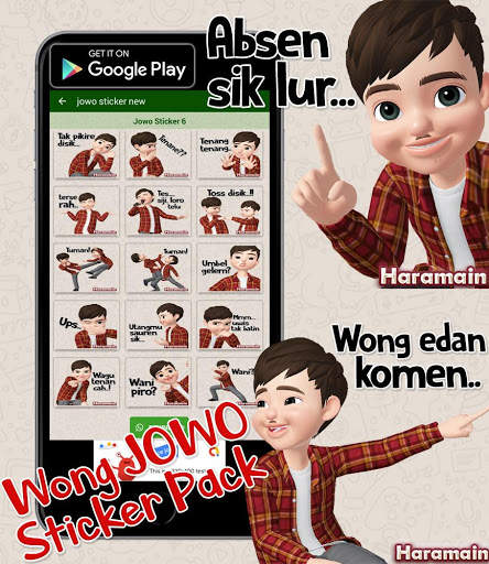 Jawa Sticker WA Sticker Apps - Jowo Lucu Sticker screenshot 7