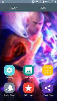 One Punch Man Art Lock Screen screenshot 5