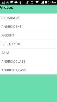Group SMS Messenger screenshot 4