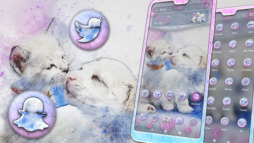 Cute Friendship Launcher Theme screenshot 1