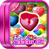 Fruit Candy Strawberry Cream icon