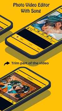 Photo Video Editor With Song screenshot 4