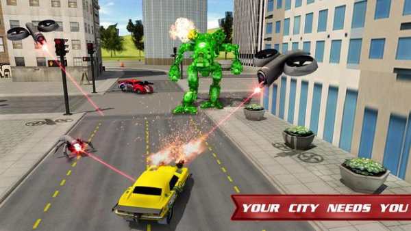 Autobots Robot Car War screenshot 4