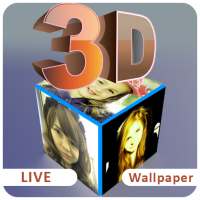 3d text photo cube live wallpaper for mobile 2021 on 9Apps