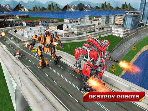 Jetfighter vs Alien Robots War screenshot 6