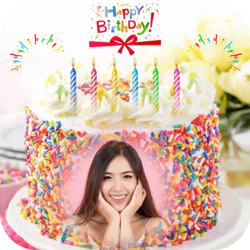 Name Picture on Birthday Cake icon