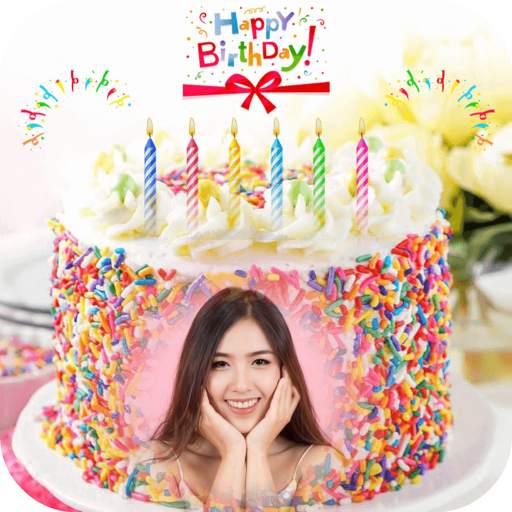 Name Picture on Birthday Cake 5.7