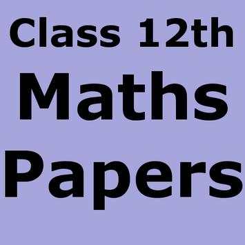 PDF Question papers Class 12th Maths Board screenshot 1