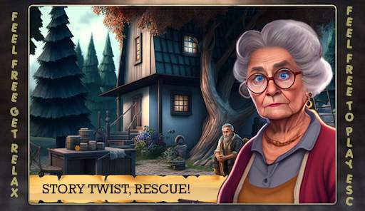 Escape Games - Granny Grandpa screenshot 1