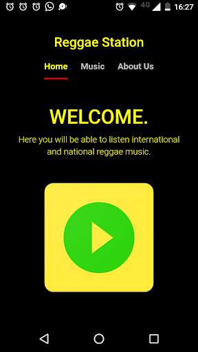 Reggae Station App screenshot 1
