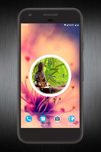 Buddha Clock Live Wallpaper screenshot 4