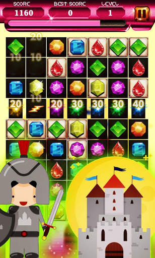 Match 3 Crush Princess Jewels Blast -  Puzzle Game screenshot 3