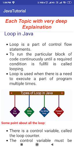 Java Programming App screenshot 3