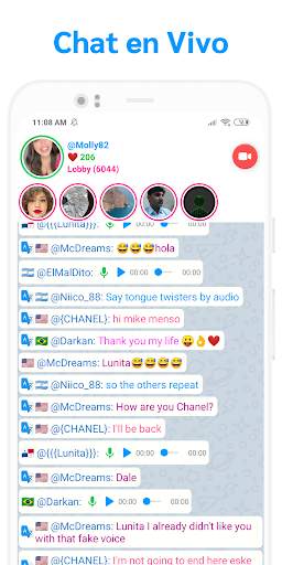 ChatVideo - Chat en Vivo screenshot 1