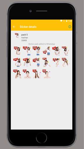 Cewek Seksi Centil Stiker WA Indonesia 2021 screenshot 1