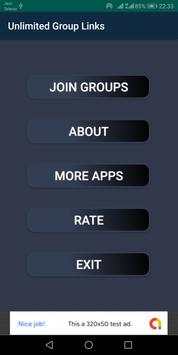 Unlimited Group Join Links for Whatsapp screenshot 1