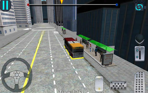 3D City driving - Bus Parking screenshot 2
