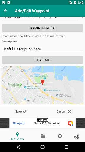 My Waypoints - KML KMZ GPX Reader screenshot 4