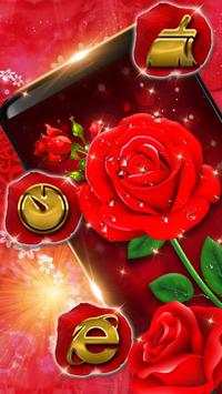 Red Rose Love Theme screenshot 2