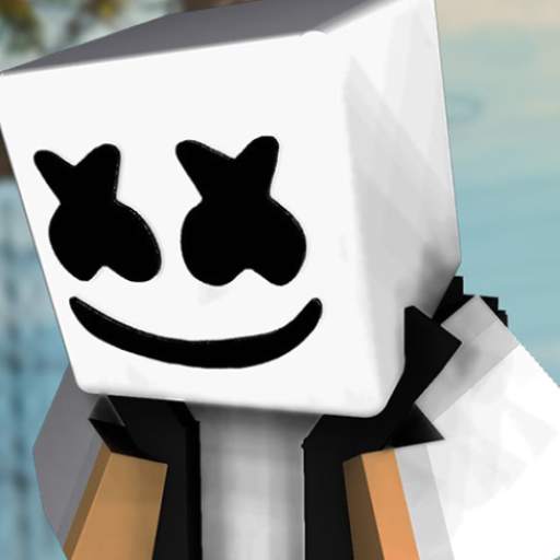 Marshmello Skin for Minecraft 1.1