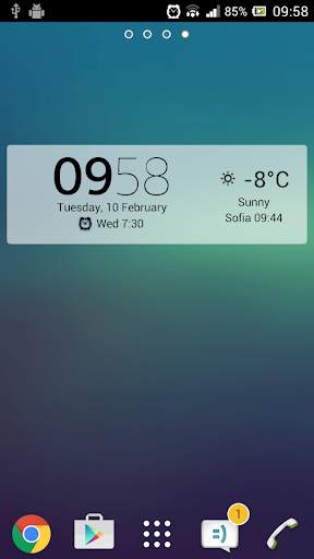 Digital Clock & Weather Widget screenshot 7