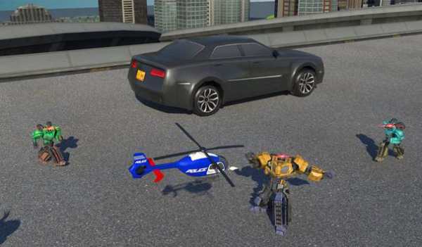 Mini Police War Robot स्क्रीनशॉट 18