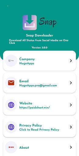 Snap Video Downloader | All Social Media screenshot 4