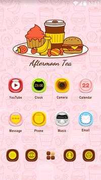 Afternoon Tea GO Launcher Theme screenshot 1