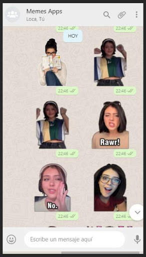 😍 TikTokers Stickers : TikTock WastickerApps screenshot 2