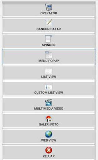 Belajar membuat Aplikasi Android Dasar screenshot 2