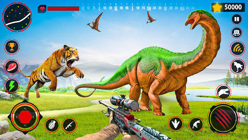 Dinosaur Games Hunting Gun 3D screenshot 4
