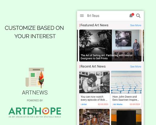 Art News By ArtDHope Foundation screenshot 3