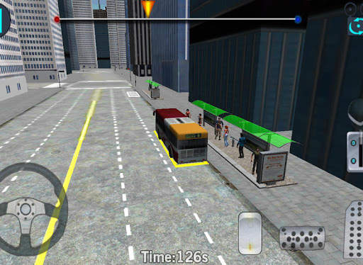 3D City driving - Bus Parking screenshot 6