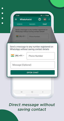WhatsAssist: Status Saver App 8 تصوير الشاشة