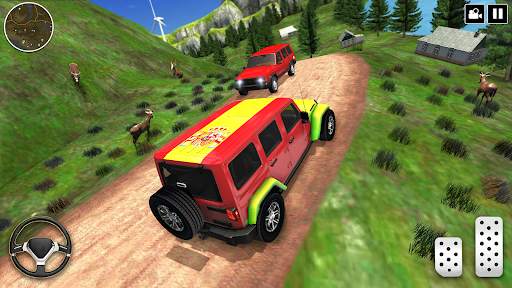 Offroad Jeep Driving Sim Game screenshot 1