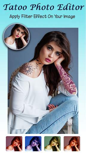 Tattoo Photo Editor screenshot 2