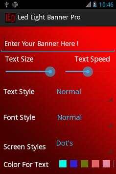 Led Light Banner Pro screenshot 2