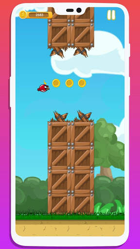 Bird Blash - Flap the bird स्क्रीनशॉट 2