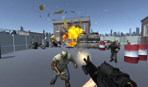 Zombie Shooter Simulator dead Kill Shooting War 3D screenshot 8