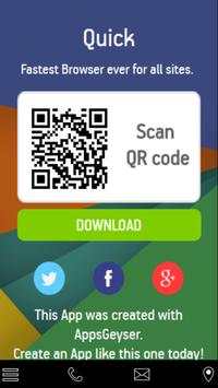Quick Browser screenshot 1