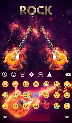 Rock Animated Keyboard स्क्रीनशॉट 4